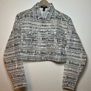 See-through forever 21 top